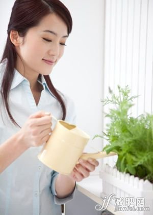 在家養一盆綠色植物，潤肺又補氣