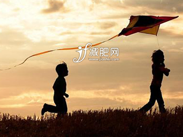 春季減肥最快的方法 放風箏